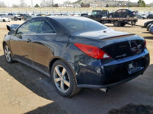 1G2ZH361074126058 - 2007 PONTIAC G6 GT BLACK photo 3