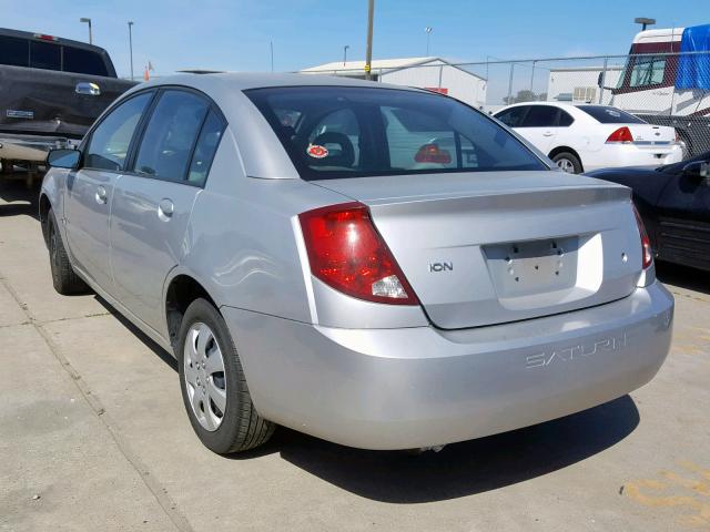 1G8AJ52F13Z122375 - 2003 SATURN ION LEVEL GRAY photo 3