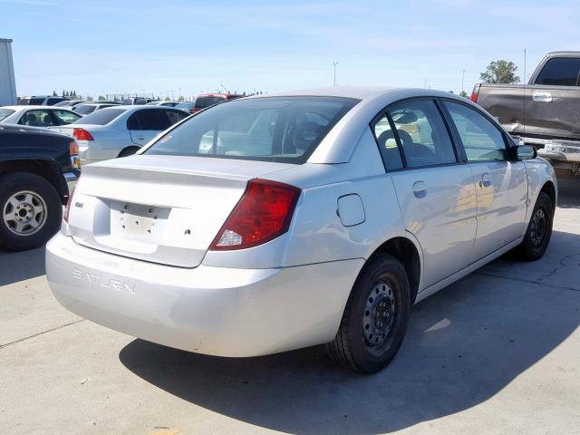 1G8AJ52F13Z122375 - 2003 SATURN ION LEVEL GRAY photo 4