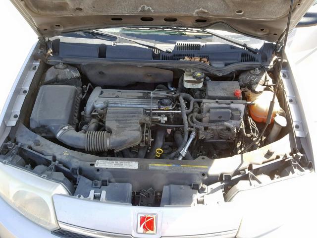 1G8AJ52F13Z122375 - 2003 SATURN ION LEVEL GRAY photo 7