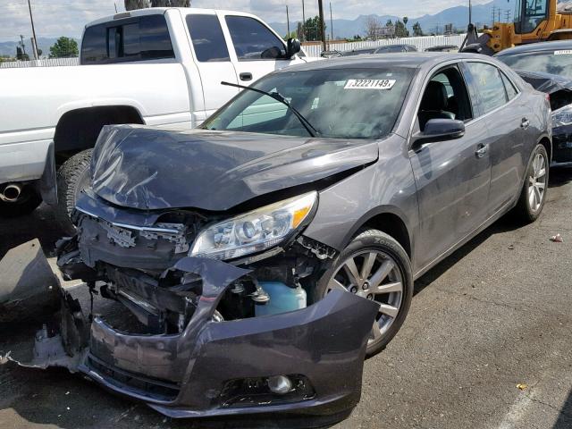 1G11H5SA2DF179203 - 2013 CHEVROLET MALIBU LTZ CHARCOAL photo 2