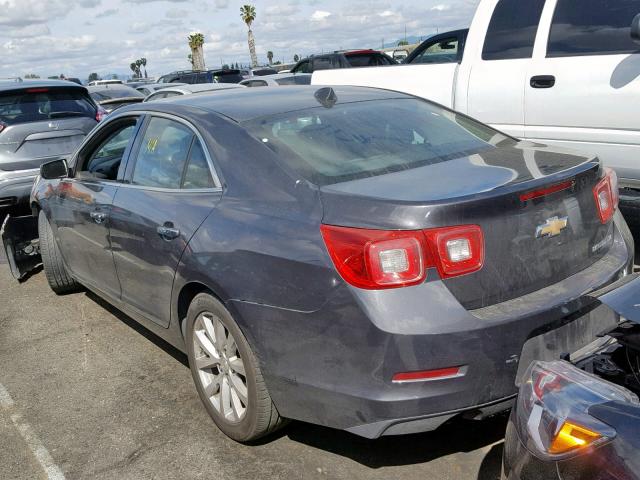 1G11H5SA2DF179203 - 2013 CHEVROLET MALIBU LTZ CHARCOAL photo 3