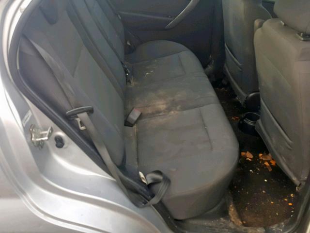 KL1TD566X8B140414 - 2008 CHEVROLET AVEO BASE ვერცხლისფერი ფოტო 6