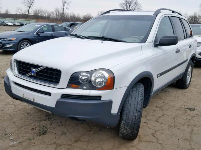 YV1CM59H441062292 - 2004 VOLVO XC90 WHITE photo 2