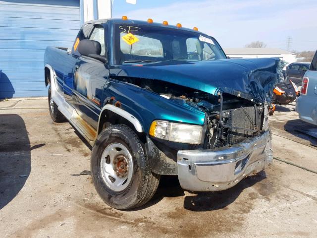 3B7KF22D1WG115326 - 1998 DODGE RAM 2500 GREEN photo 1