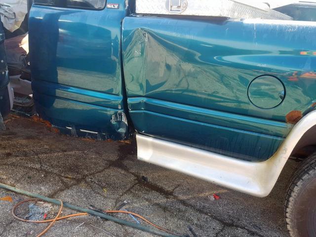 3B7KF22D1WG115326 - 1998 DODGE RAM 2500 GREEN photo 9