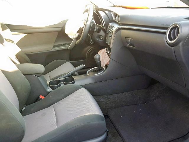 JTKJF5C7XFJ011494 - 2015 TOYOTA SCION TC BLACK photo 5