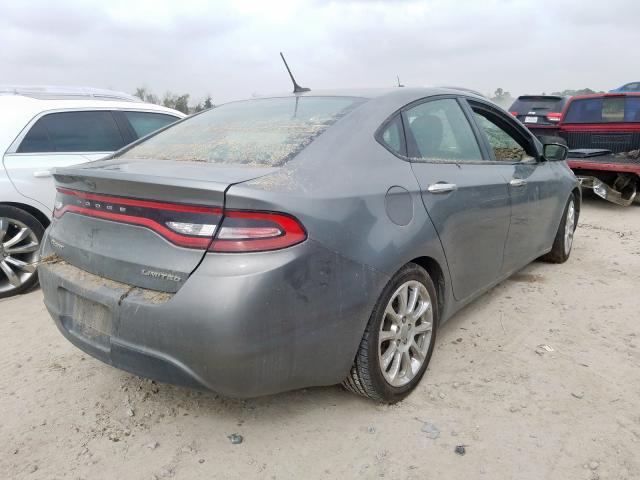 1C3CDFCAXDD711460 - 2013 DODGE DART LIMITED  photo 4