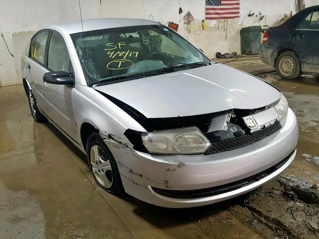 1G8AF54F74Z114328 - 2004 SATURN ION LEVEL SILVER photo 1
