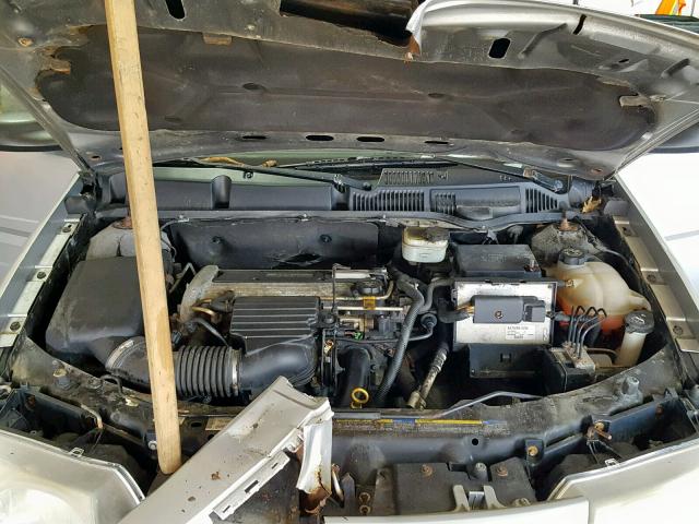1G8AF54F74Z114328 - 2004 SATURN ION LEVEL SILVER photo 7