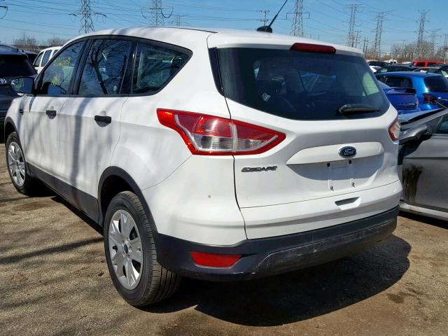 1FMCU0F72DUD24888 - 2013 FORD ESCAPE S WHITE photo 3