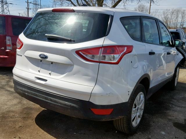 1FMCU0F72DUD24888 - 2013 FORD ESCAPE S WHITE photo 4