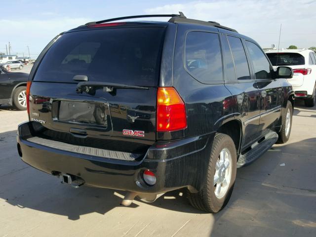 1GKDS13S082138592 - 2008 GMC ENVOY BLACK photo 4