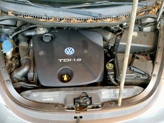 3VWBP21C33M401243 - 2003 VOLKSWAGEN NEW BEETLE Boz foto 7