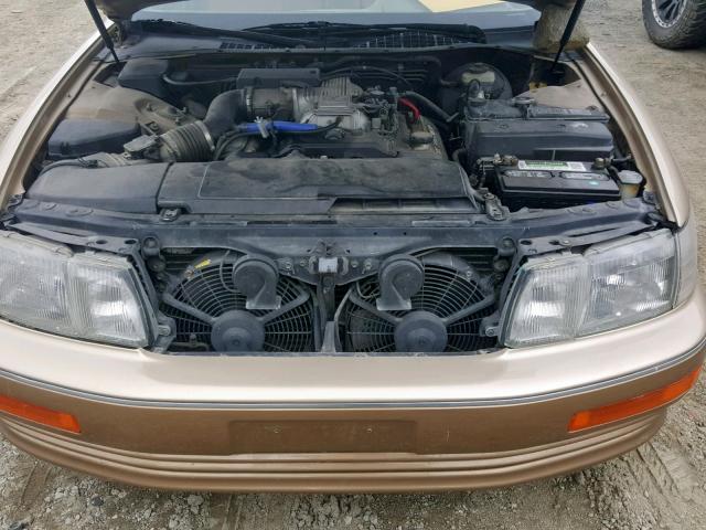 JT8UF11EXN0114481 - 1992 LEXUS LS 400 GOLD photo 7