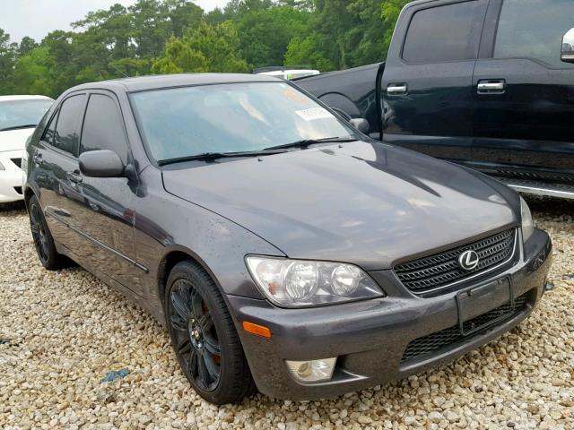 JTHBD192140083479 - 2004 LEXUS IS 300 BLACK photo 1