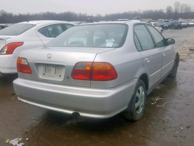 2HGEJ6617YH556000 - 2000 HONDA CIVIC BASE SILVER photo 4