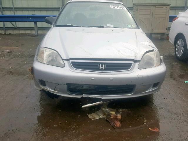 2HGEJ6617YH556000 - 2000 HONDA CIVIC BASE SILVER photo 7