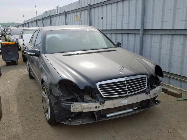 WDBUF56JX6A939994 - 2006 MERCEDES-BENZ E 350 BLACK photo 1