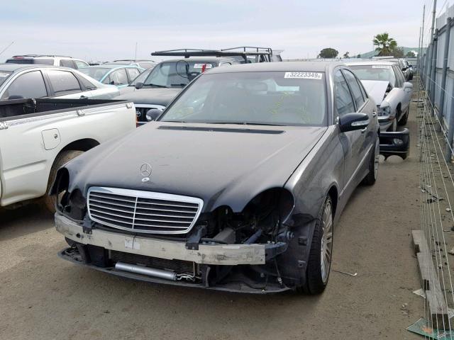 WDBUF56JX6A939994 - 2006 MERCEDES-BENZ E 350 BLACK photo 2