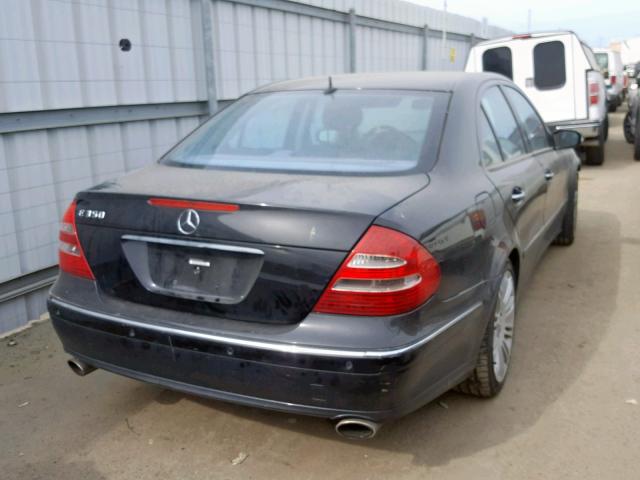 WDBUF56JX6A939994 - 2006 MERCEDES-BENZ E 350 BLACK photo 4