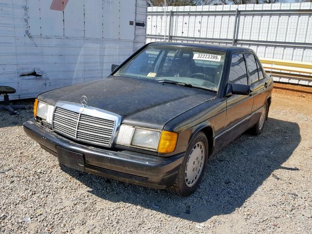 WDBDB26D8KF592571 - 1989 MERCEDES-BENZ 190 D 2.5 BLACK photo 2