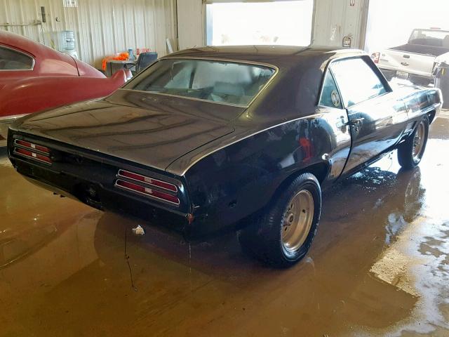 223379N108311 - 1969 PONTIAC FIREBIRD BLACK photo 4