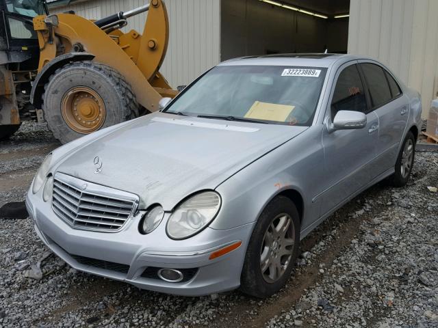 WDBUF22X47B054145 - 2007 MERCEDES-BENZ E 320 CDI SILVER photo 2