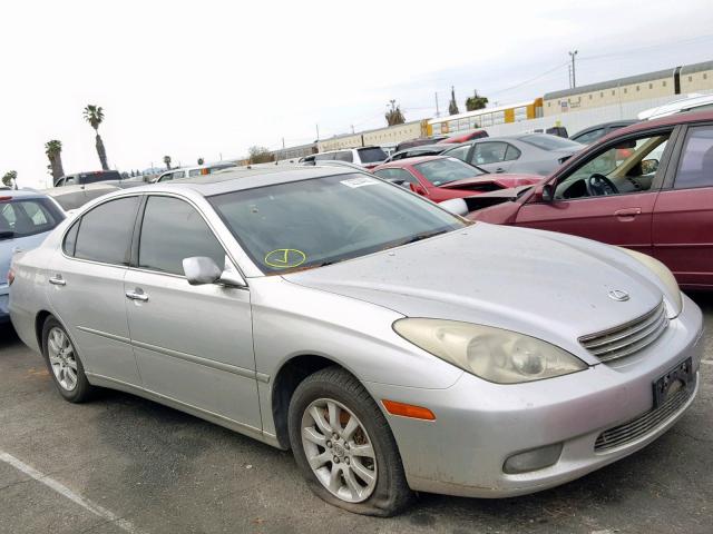 JTHBF30G430140433 - 2003 LEXUS ES 300 SILVER photo 1