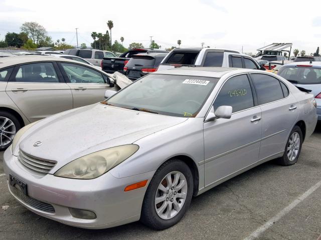 JTHBF30G430140433 - 2003 LEXUS ES 300 SILVER photo 2