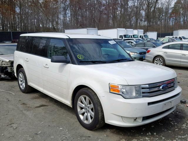 2FMDK51C59BB07487 - 2009 FORD FLEX SE WHITE photo 1