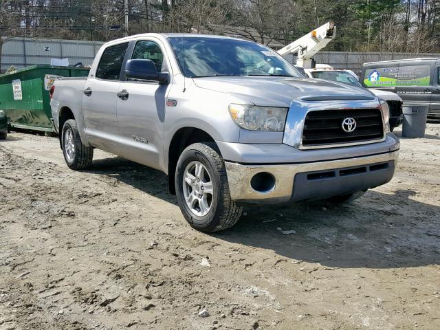 5TBDV54197S476735 - 2007 TOYOTA TUNDRA CRE SILVER photo 1