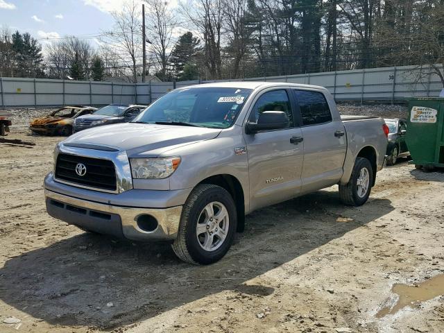 5TBDV54197S476735 - 2007 TOYOTA TUNDRA CRE SILVER photo 2