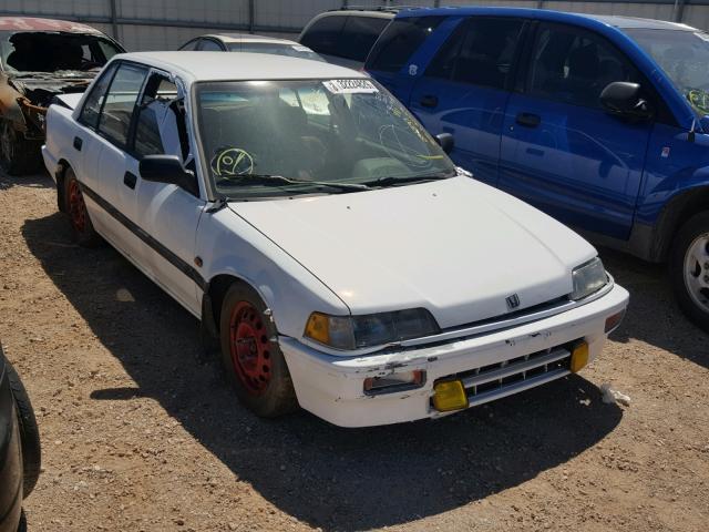 1HGED354XJA031793 - 1988 HONDA CIVIC DX WHITE photo 1