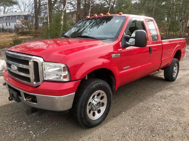 1FTWX31P26EB27699 - 2006 FORD F350 SRW S RED photo 2