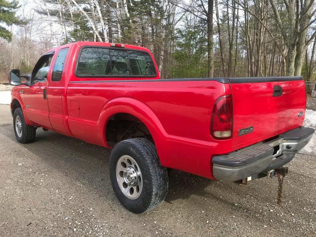 1FTWX31P26EB27699 - 2006 FORD F350 SRW S RED photo 3