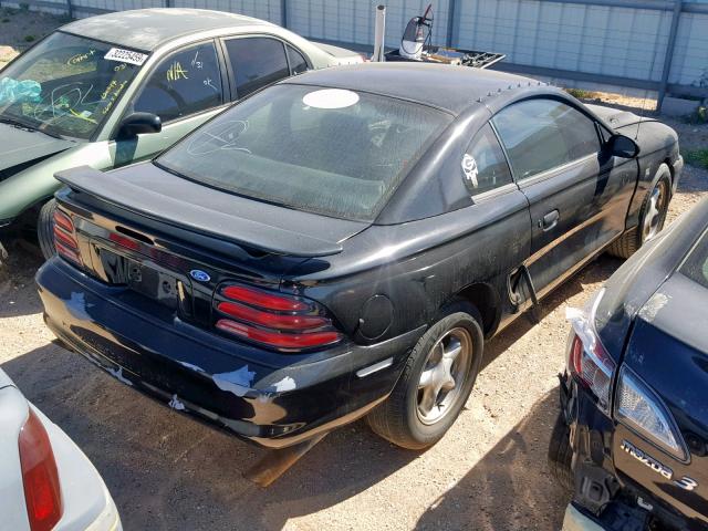 1FALP42T0SF184661 - 1995 FORD MUSTANG GT BLACK photo 4