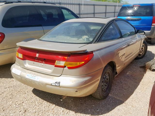 1G8ZH1270WZ140838 - 1998 SATURN SC2 GOLD photo 4