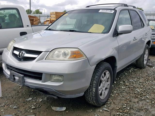 2HNYD18624H551757 - 2004 ACURA MDX TOURIN SILVER photo 2