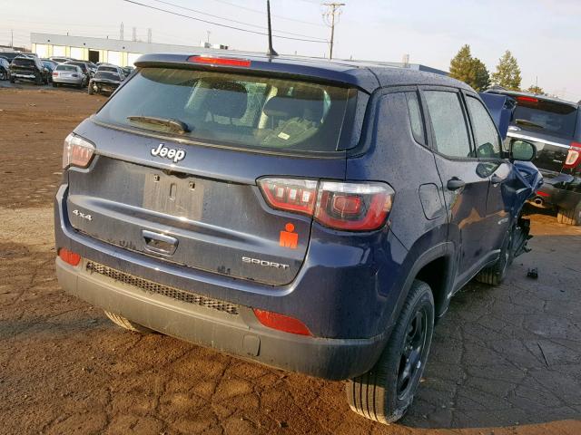 3C4NJDAB4JT479120 - 2018 JEEP COMPASS SP 蓝色 照片 4