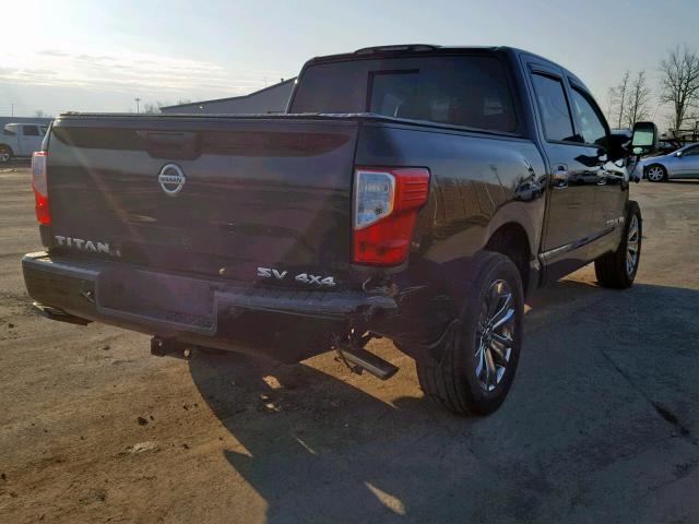 1N6AA1E56JN539476 - 2018 NISSAN TITAN SV BLACK photo 4