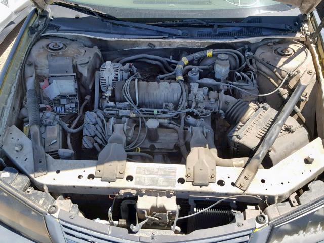 2G1WF55K859212523 - 2005 CHEVROLET IMPALA GRAY photo 7