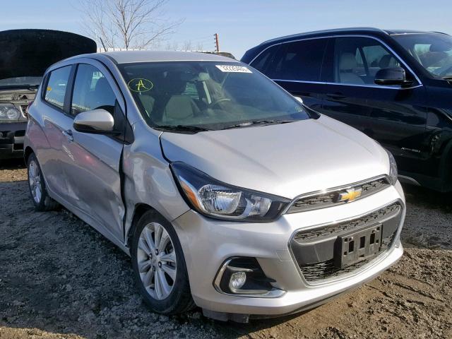 KL8CD6SA3GC633541 - 2016 CHEVROLET SPARK 1LT SILVER photo 1