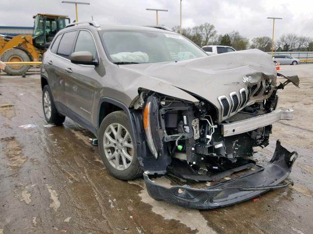 1C4PJLCB7GW312558 - 2016 JEEP CHEROKEE L TAN photo 1