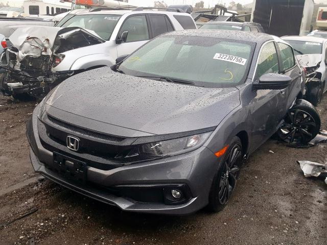 19XFC2F89KE204624 - 2019 HONDA CIVIC SPORT  Foto 2