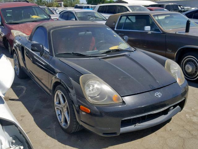 JTDFR3207Y0011426 - 2000 TOYOTA MR2 SPYDER BLACK photo 1