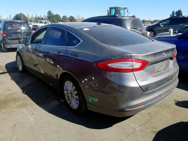 3FA6P0PU4DR351598 - 2013 FORD FUSION SE PHEV  photo 3