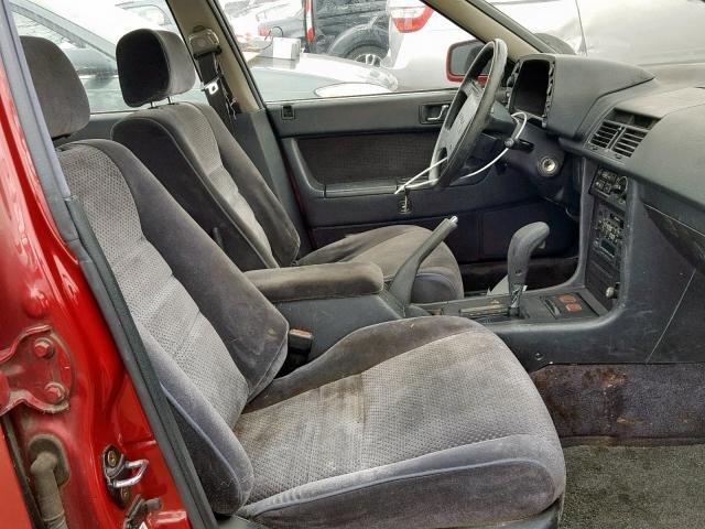 JH4KA464XLC023598 - 1990 ACURA LEGEND RED photo 5