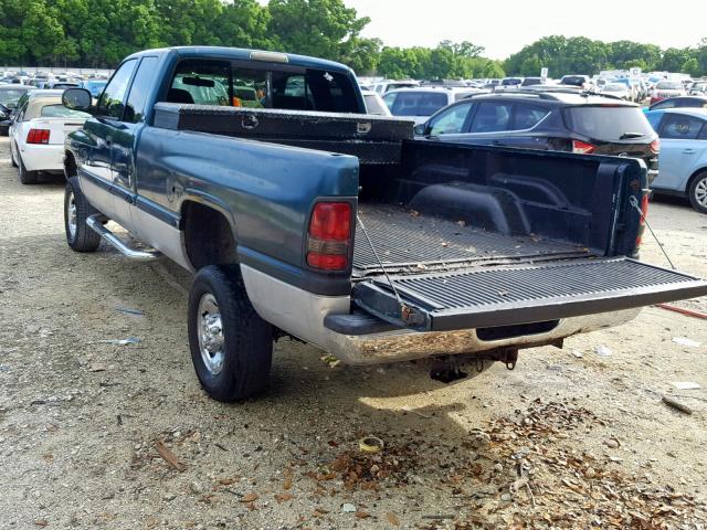 3B7KF23Z9XG223057 - 1999 DODGE RAM 2500 TWO TONE photo 3