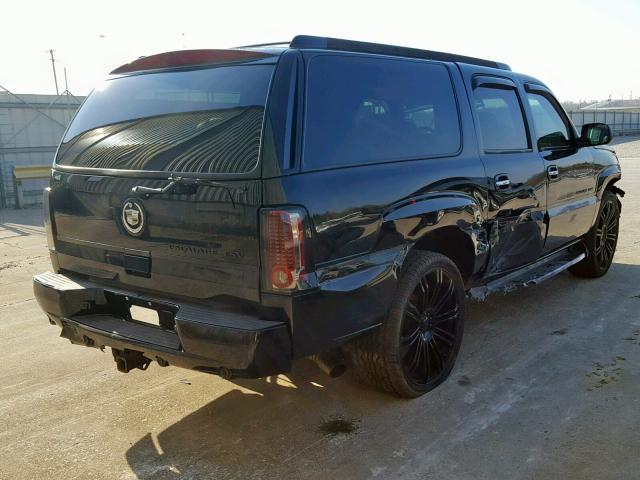 3GYFK66N73G295277 - 2003 CADILLAC ESCALADE E BLACK photo 4